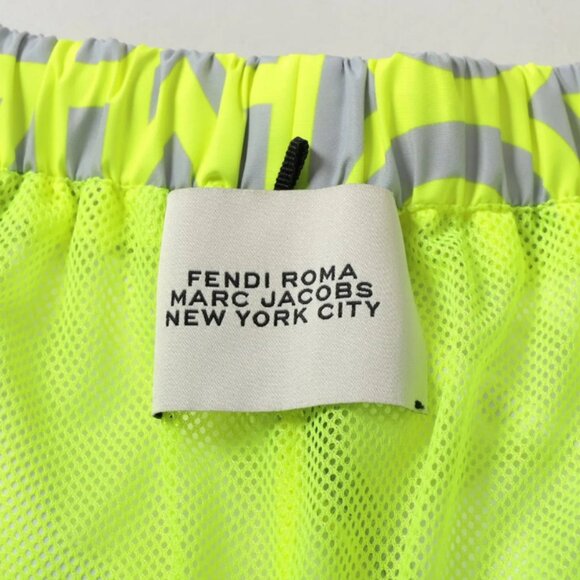 Fendi By Marc Jacobs Tech Fabric Limited Edition Pants Yellow - Picture 5 of 9